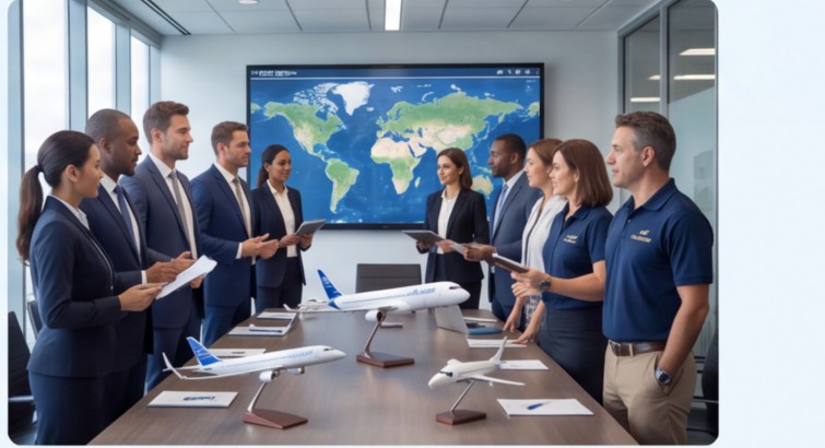 Consulting team in a meeting